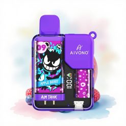 Aivono Aim Tank 9500 Æble Bær 650mAh 5% Nikotin