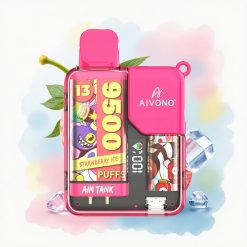 Aivono Aim Tank 9500 Jordbær Is 650mAh 18ml
