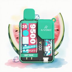 Aivono Aim Tank 9500 Vandmelon Is 650mAh 18ml