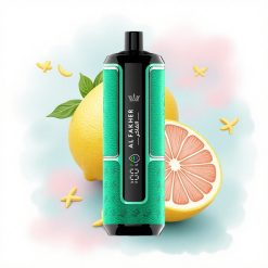 Al Fakher Crown Bar 15K Hypermax Citronmynte 600mAh 22ml Nikotin