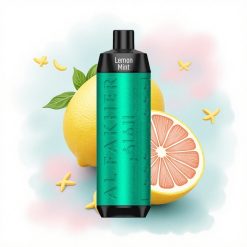 Al Fakher Crown Bar 8000 Crystal Citronmynte Type-C 600mAh