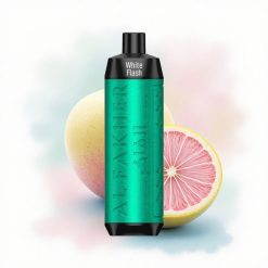 Al Fakher Crown Bar 8000 Crystal Hvidt Lys 600mAh 5mg Nikotin