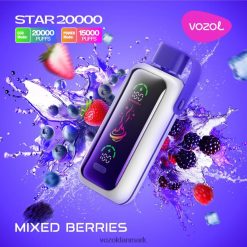Vozol Vape Flavours blandede bær PZ6N8214 VOZOL STAR 20.000